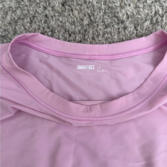 Aerie Light Pink Crop Top - Picture 5 of 6
